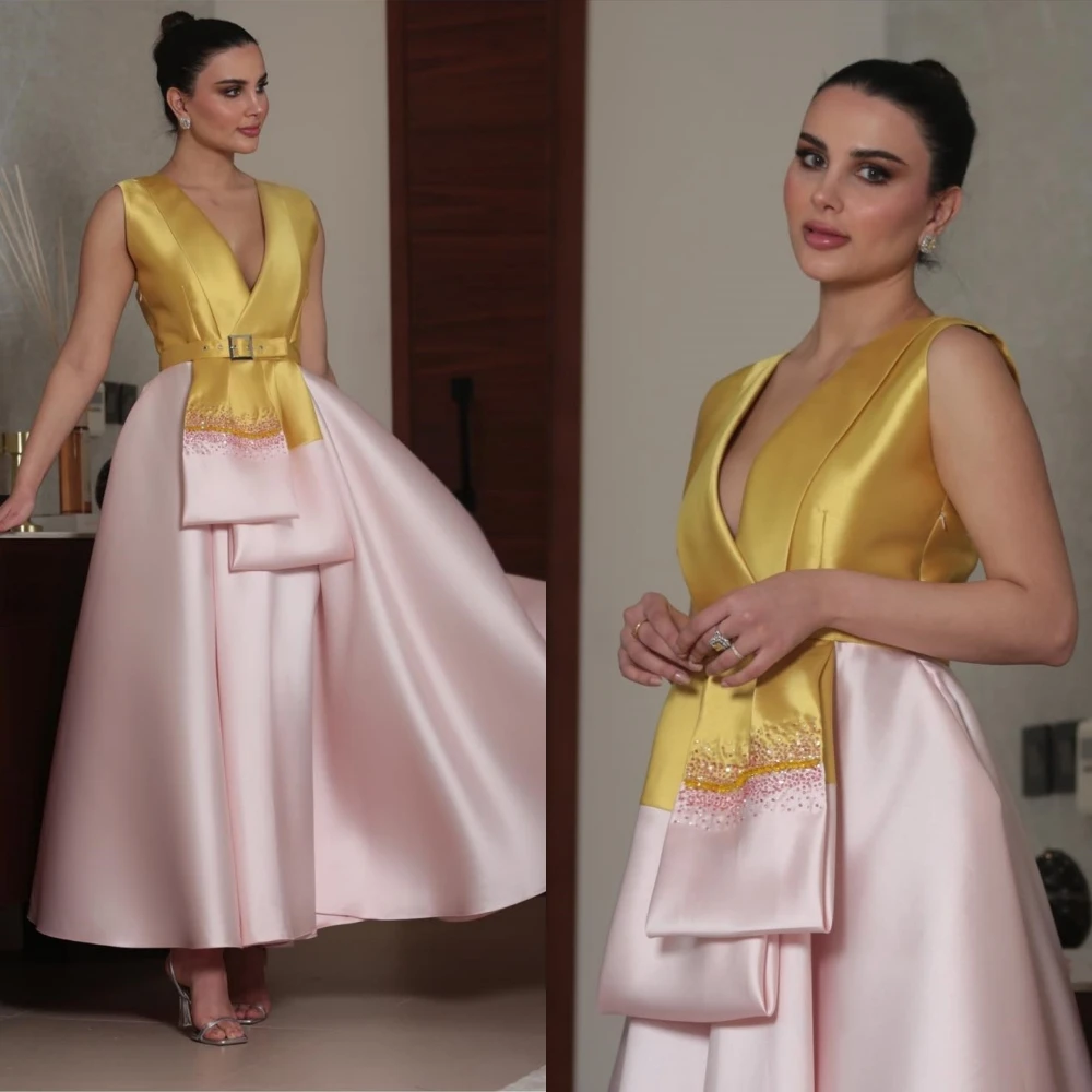 kf-S0368d83f61694aacb388752371368bd0a فستان ستان منفوش