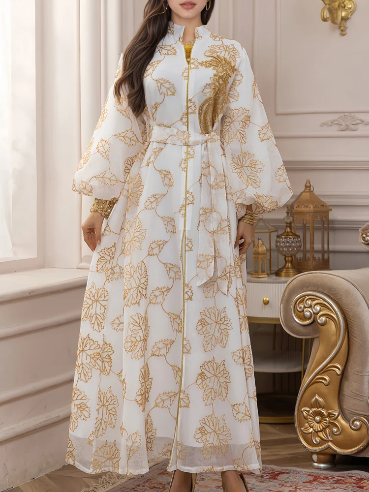 kf-S2f9798ead739443ca47621e7879118d2W فستان منقوش طويل